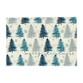 thumbnail image 1 of Cheapark Gift 12x18 Inch Winter Christmas Tree Placemats - Holiday Table Decor, Perfect for Party, Kitchen & Dining Room, 1 of 6