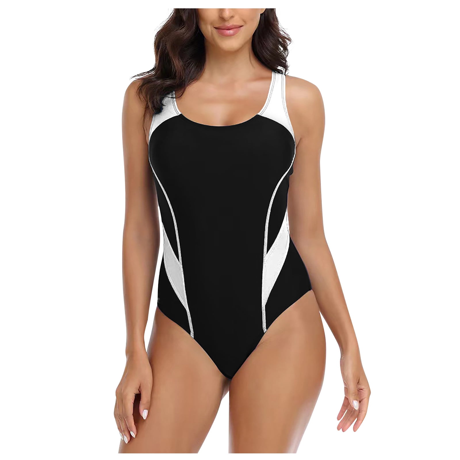 Qcmgmg Tummy Control Tank One Piece Swimsuit for Nepal