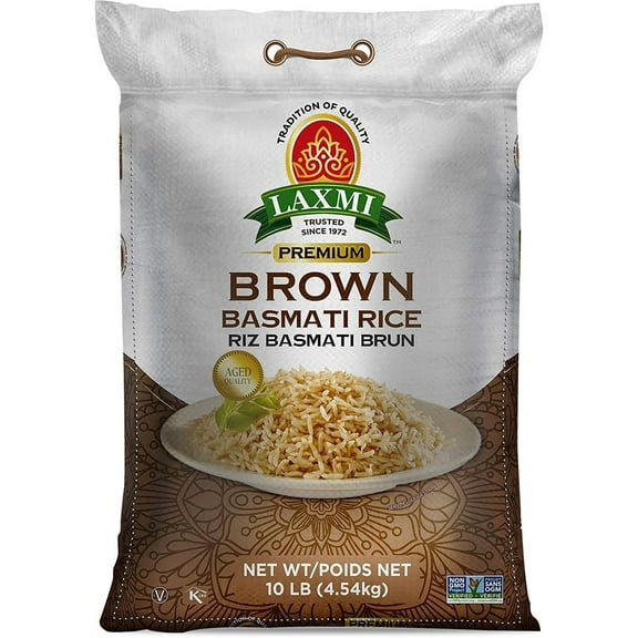Laxmi Brown Basmathi Rice 10 lb
