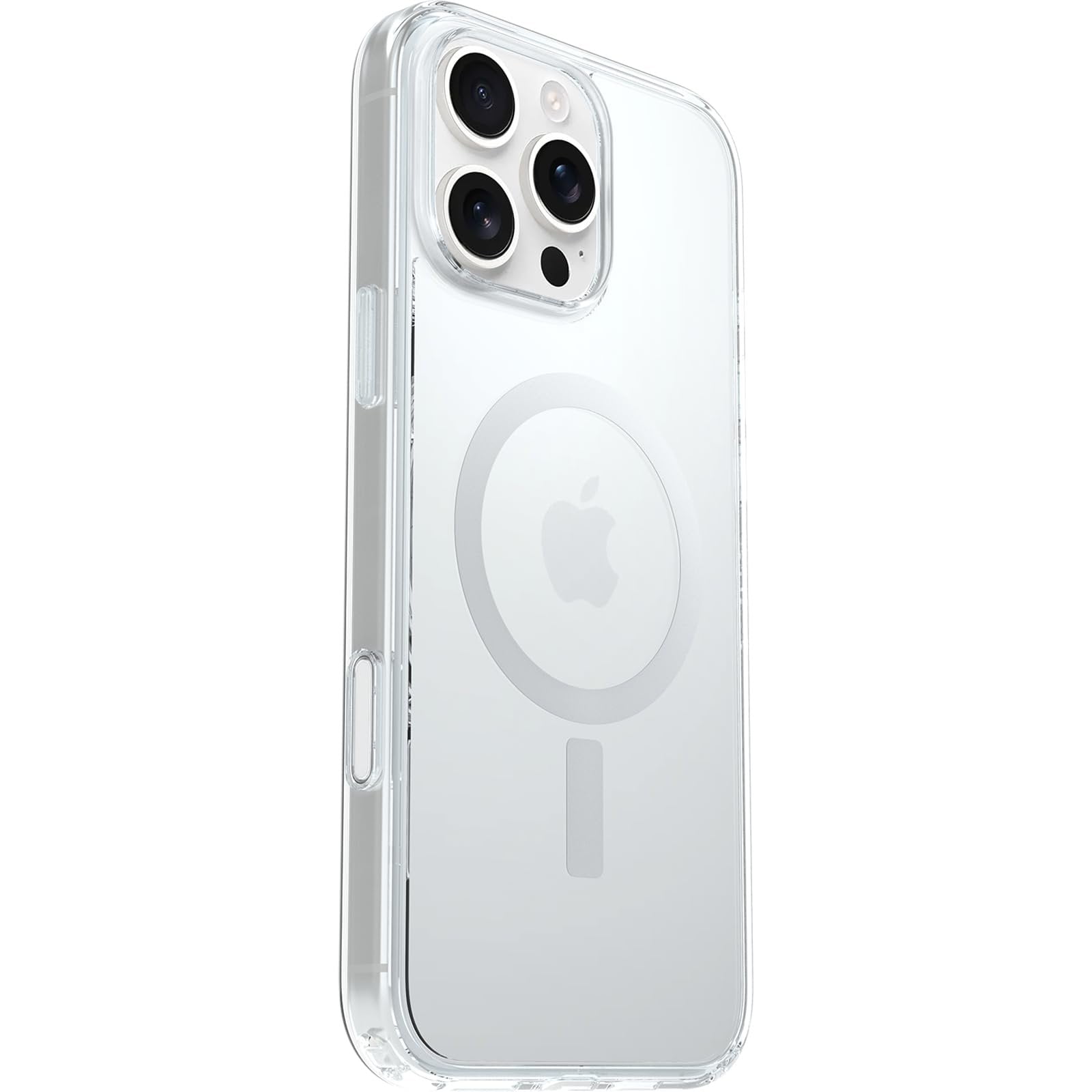 OtterBox iPhone 16 Pro Max Only - Symmetry+ Series Clear Case - Clear - with Camera Control - Snaps to MagSafe - Ultra-Sleek - Raised Edges Protect Camera & Screen - Non-Retail Packaging