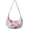 thumbnail image 1 of Lightweight Hobo Bag with Daisy Floral Design Adjustable Strap Smooth Zipper Nylon Material Suitable for Daily Use and Outdoor Activities, 1 of 5