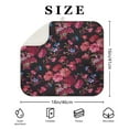 thumbnail image 4 of Pioneer Flower Floral Print Pattern Dish Drying Mat for Kitchen 1 Pack, Ultra Absorbent Microfiber Dishes Drainer Mats,16"x18", 4 of 6