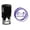 Violet, variant on Printtoo Self Inking Custom Rubber Stamp Round Scribble Save The Date Personalized Stamper Gift Idea-Black