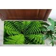 thumbnail image 5 of Flower Rug, Popular Rugs, Front Door Rug, Floral Rug, Pteridophyte Rugs, Fern Rugs, Cool Rugs, Green Rugs, Decorative Rugs, Entry Rug, 2.6'x9.2' - 80x280 cm, 5 of 8