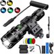 thumbnail image 1 of High Lum Professional Led Flashlight For Hunting Tactical Night Scout Lights Set L2 Fish Light Usb Rechargeable Waterproof Torch, 1 of 5
