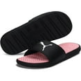 thumbnail image 3 of PUMA Women's Cool Cat Slide Sandal 0 BLACK-PEONY-SILVER, 3 of 4