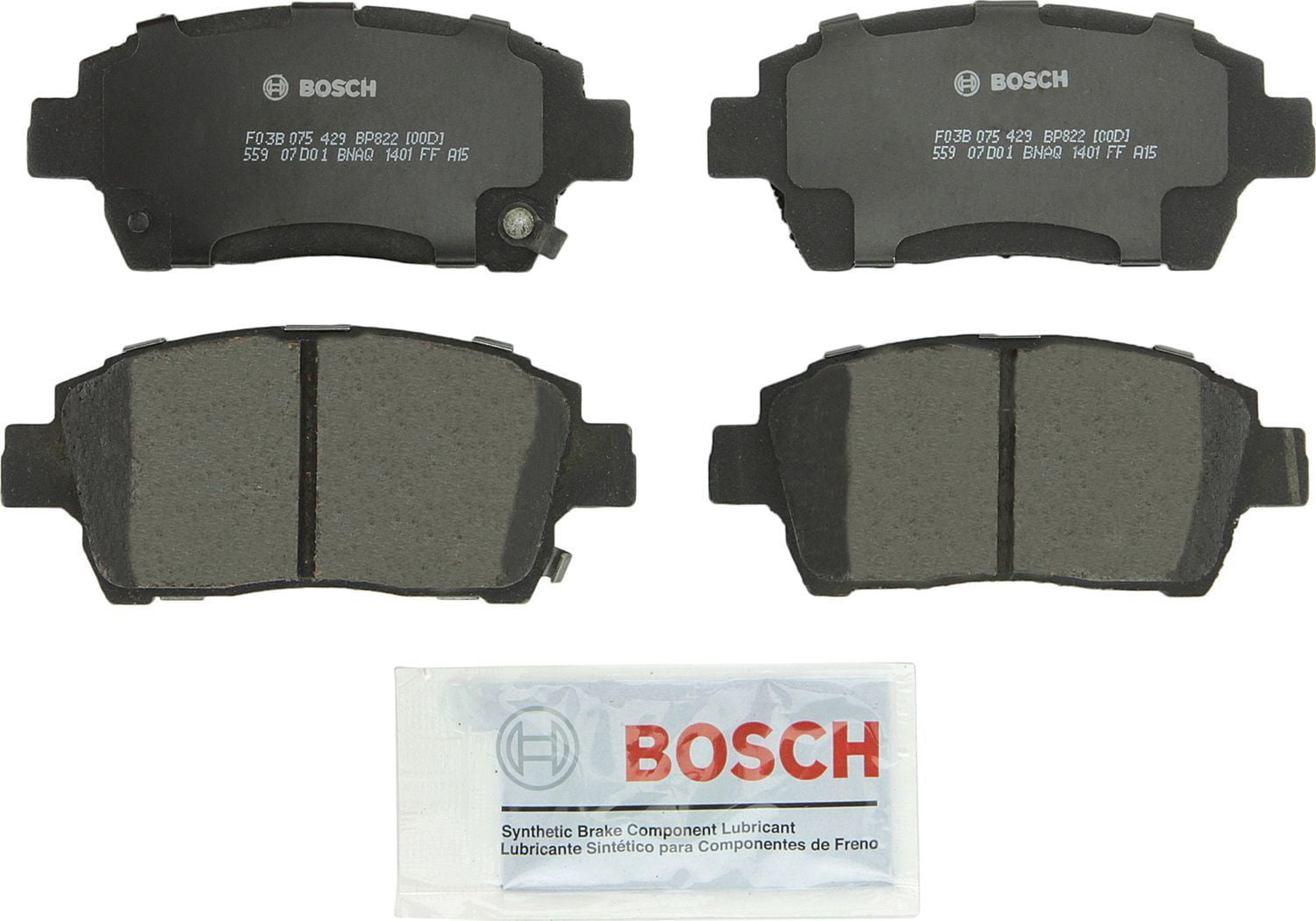 Bosch BP822 QuietCast Premium Disc Brake Pad Set