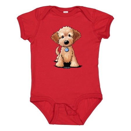 

Inktastic KiniArt Mini Goldendoodle Gift Baby Boy or Baby Girl Bodysuit