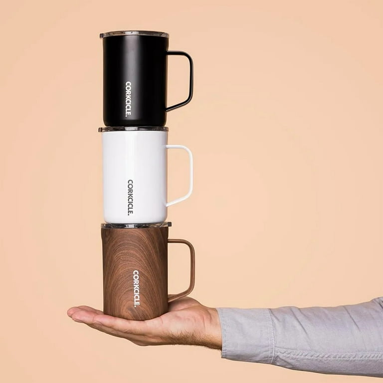 Corkcicle Coffee Mug, Insulated Travel Coffee Cup with Lid, Stainless  Steel, Spill Proof for Coffee,…See more Corkcicle Coffee Mug, Insulated  Travel