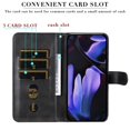 thumbnail image 4 of For Google Pixel 9/9 Pro 6.3-inch Wallet Case for Women Men Multi-Card Slots Zipper Pocket Leather Phone Case,Black,For Pixel 9/9 Pro, 4 of 7