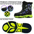 thumbnail image 4 of Stepedia Kids Snow Boots for Boys Winter Outdoor Boots Waterproof with Faux Fur Lined, 4 of 7