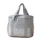 thumbnail image 1 of Bolsa isotérmica con forma de H, bolsa de almuerzo de papel de aluminio grueso, bolsa de almuerzo para trabajadores de oficina, estudiantes, bolsa Bento para preparación de comidas, porta almuerzo, 1 of 8