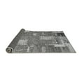 thumbnail image 2 of Ahgly Company Indoor Rectangle Patchwork Gray Transitional Area Rugs, 6' x 9', 2 of 4