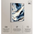 thumbnail image 2 of Snowy Peak Canvas Timeless Abstract Wall Art by Art Remedy, White Frame, 36" x 54", 2 of 7