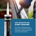 thumbnail image 3 of 8125 100% Silicone ACETOXY Cure SEALANT 8125 Clear 10.3 oz, 3 of 7