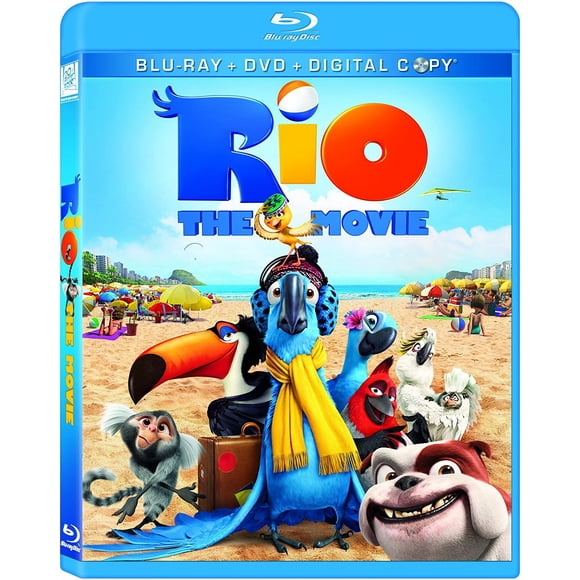 Rio / Río / Río (Blu-ray + DVD + Digital Copy)
