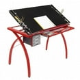 thumbnail image 1 of StudioDesigns 10076 Futura Craft Station - Red & Black Glass, 1 of 9