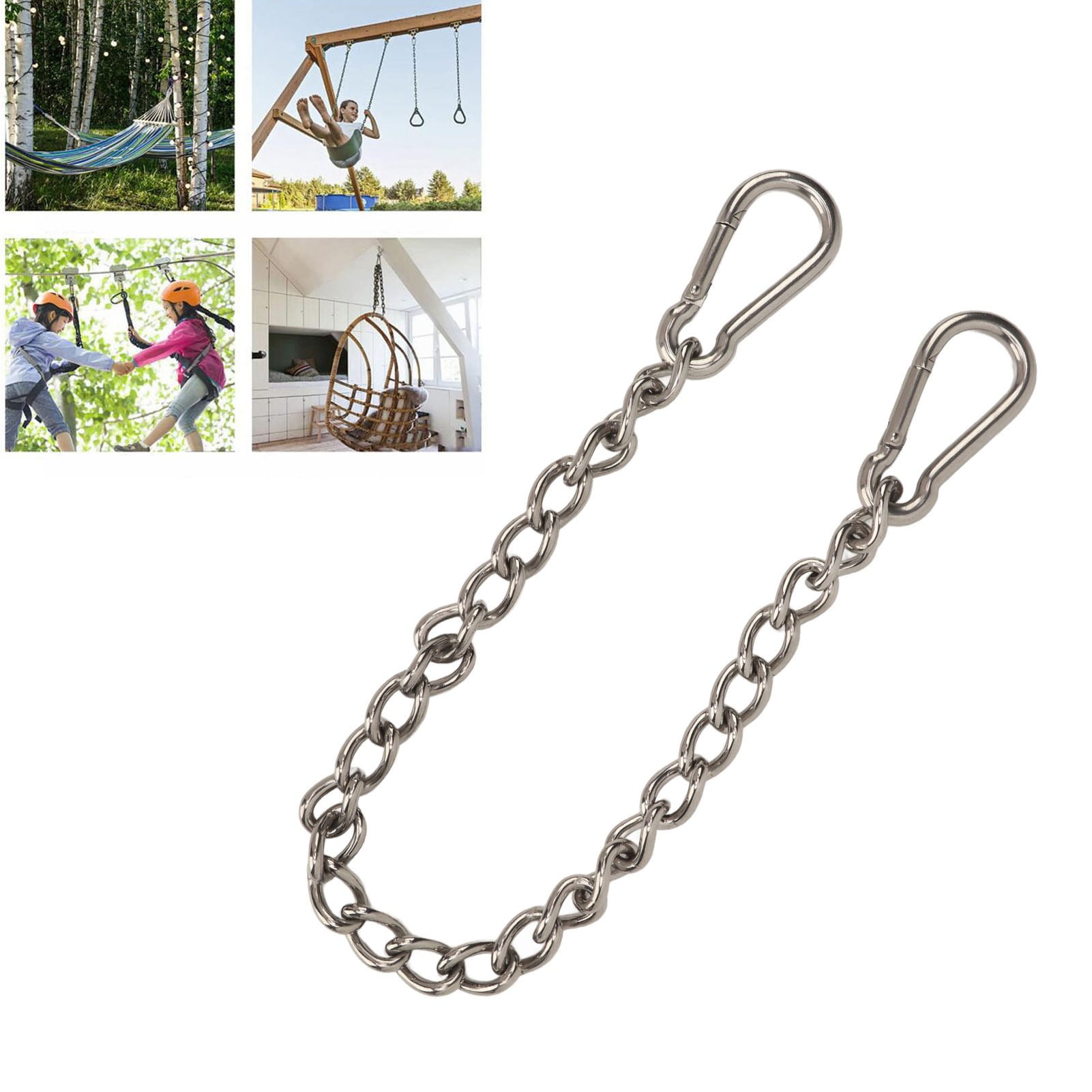 Hanging Chair Chain,Stainless Steel Adjustable Heavy Duty Hanging