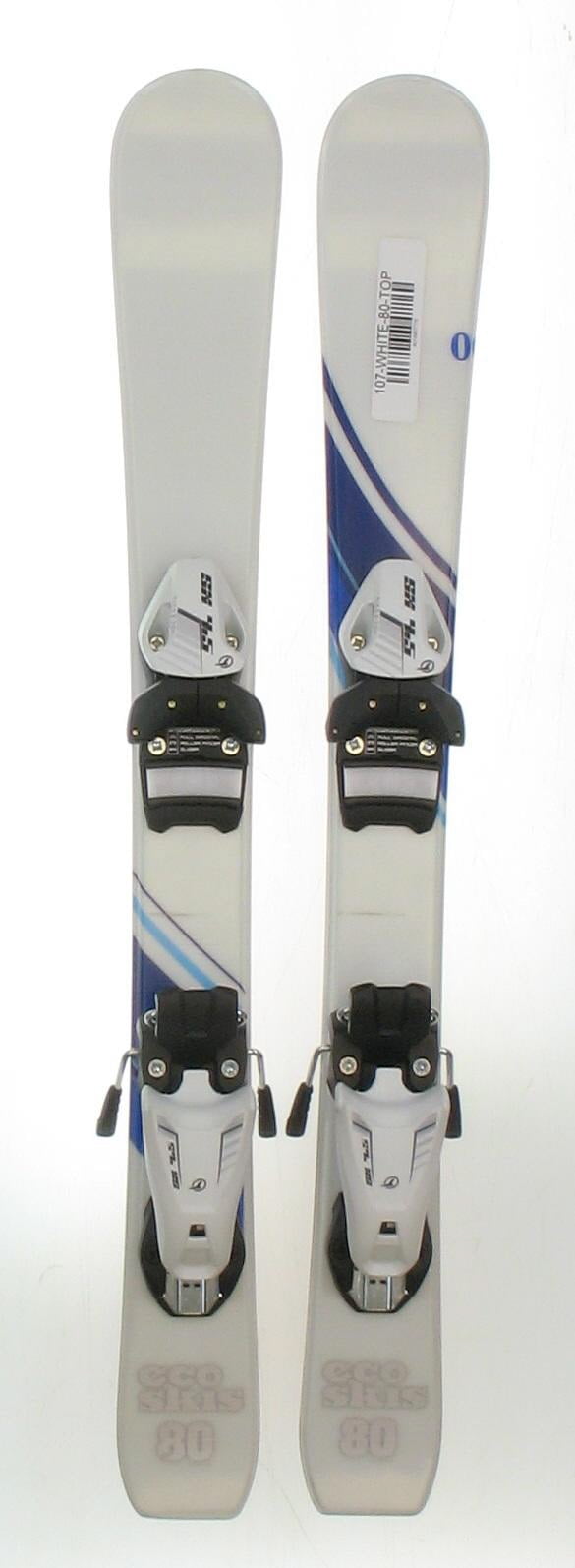 New ECO Ocean Wave Kids Jr. Shape Snow Ski with Tyrolia SX 4.5 Binding