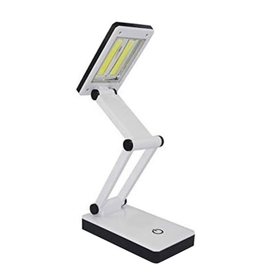 Super Bright COB LED Portable Desk Lamp Foldable Sensitive Control Battery and USB Powered (No Battery)