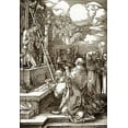 thumbnail image 2 of Durer, Albrecht 11x14 White Modern Wood Framed Museum Art Print Titled - The Mass Of St Gregory, 2 of 4