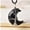 Black, variant on Jewelry For Women Tree Of Life Wire-Wrapped Crescent-Shaped Pendant Necklace Crystal Necklace for Women Necklace Non Tarnish & Waterproof Layered CZS Jewelry for Everyday Wear Simple Trendy Choker Mi