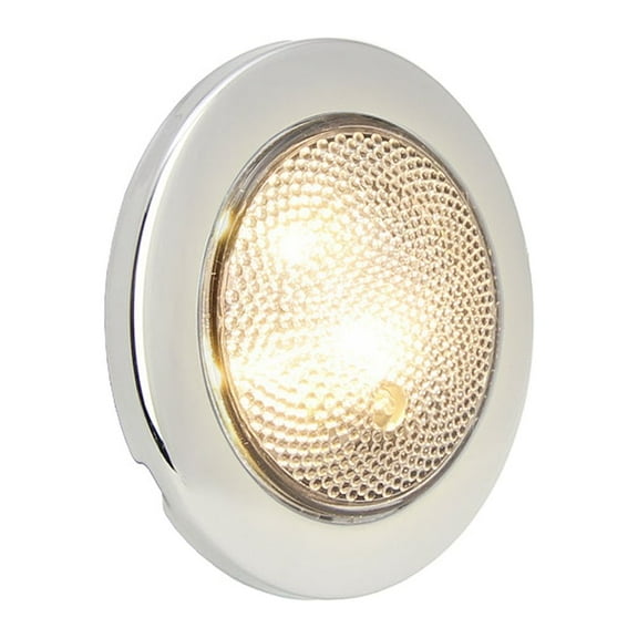 Boat & RV LED Push Lens Switch Courtesy Light