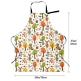 thumbnail image 5 of Picia Animals Forest Waterproof Apron for Unisex Adult - Adjustable Bib Apron with Pockets, Ideal for Cooking, Gardening, Painting, and Household Chores, 5 of 9