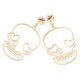 thumbnail image 1 of Pendientes Pendientes Decoraciones Mujer Colgante Metal Ear Studs Moda Skull Fabric Stud ANGGREK Otros, 1 of 8
