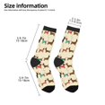 thumbnail image 2 of Fuzoiu Dachshund Dog Print Kids Socks For Boys Girls,Grip Crew Socks with Non Slip,Lightweight Stretch Crew Socks,Toddlers Crew Boot Socks, 2 of 5