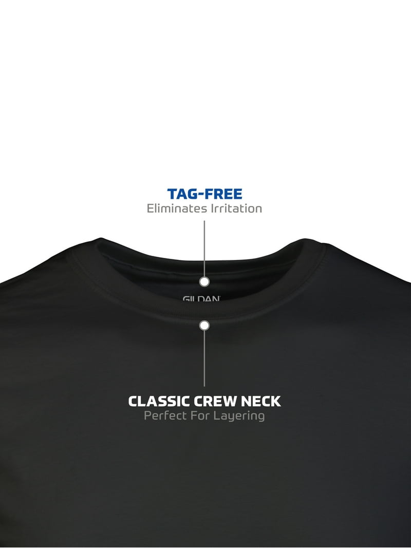 Gildan Men's Comfortable Short Sleeve T-Shirt Pack, 10