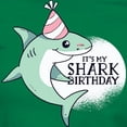 thumbnail image 3 of CafePress - Shark Birthday T Shirt - Women's Traditional Fit Dark T-Shirt, 3 of 4