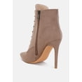 thumbnail image 3 of Agmati Lace Up Stiletto Boots, 3 of 10