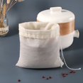 thumbnail image 7 of ACDANC 6 Pcs Large Linen Bread Bags, 15 x 12 Inch Linen Bread Bags for Homemade Bread, Reusable Drawstring Bread Bags, Natural Sourdough Bread Bags Handmade Food Storage for Bakery, 7 of 7