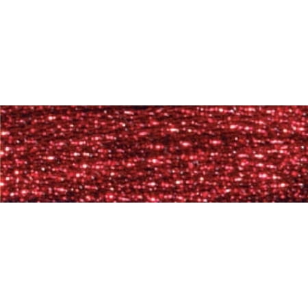 UPC: 0077540740826 | DMC Light Effects Embroidery Floss 8.7yd-Dark Red Ruby