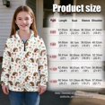 thumbnail image 7 of Uorisanigo Girls Sweatshirts Fashion Long Sleeve Pullover Top Fall Trendy Mushroom Hedgehog Quarter Zipper Cropped Sweatshirt School Athletic Tops for Sports and Daily Wear, 7 of 7