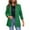 Green, variant on XFLWAM Womens Casual Single Breasted Blazer Jacket Pockets Long Sleeve Open Front Work Office Blazer Lapel Button Jacket Khaki S