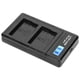thumbnail image 4 of Base de Carga USB Nikou Cargador de batería de litio con Pantalla LCD para NF, 4 of 9