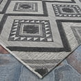 thumbnail image 6 of Couristan Veranda Boho Light Grey-Anthracite Indoor/Outdoor Area Rug, 5'3" x 7'6", 6 of 13