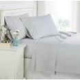 thumbnail image 2 of Luxury 300 Thread Count Cotton Percale 22-Inch Extra-Deep Pocket Sheet Set, 2 of 3