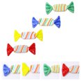 thumbnail image 3 of 4 Pcs Ornements de Simulation de Bonbons Décorations de Bonbons Colorés pour Bureau en Verre, 3 of 8