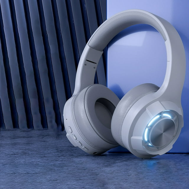 Xihbxyly Dia Del Primer Ministro Auriculares Inalámbricos Bluetooth para Llevar En La Cabeza, Teléfonos Móviles, Ordenadores, Duración de Batería Universal, Auriculares para Juegos Deportivos Electró