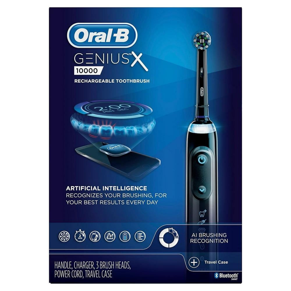 OralB Genius X 10000, Rechargeable Electric Toothbrush with Artificial