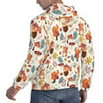 thumbnail image 3 of Hoodies for Men - Squirrel Nuts Mushroom Long Sleeve Comfrt Men'S Fashion Hoodies & Sweatshirts, Sweatshirts for Men Hoodies Pullover Clothing Clothes with Pouch, 3 of 7