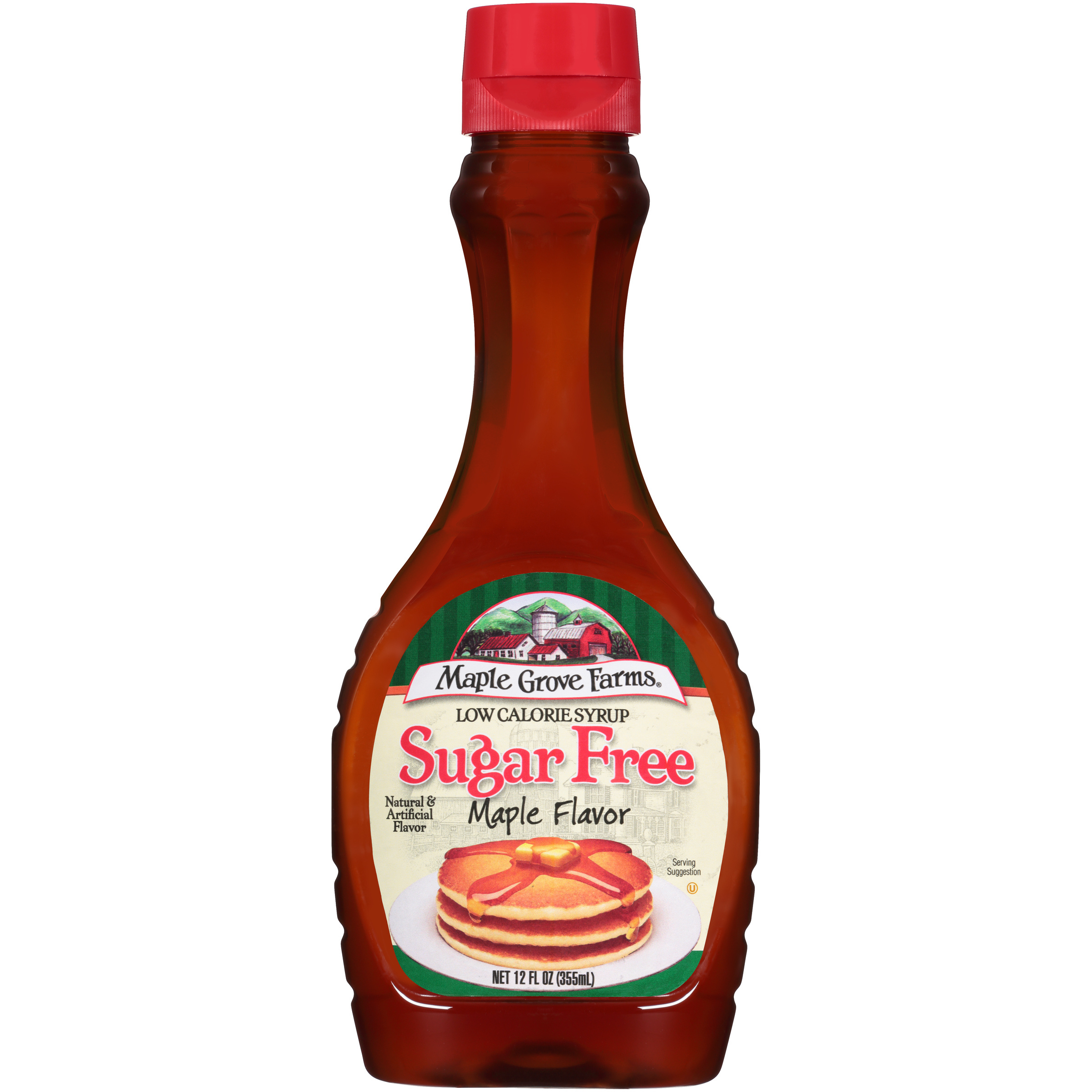 Maple Grove Farms Sugar Free Maple Flavor Low Calorie Syrup 12 Fl Oz 