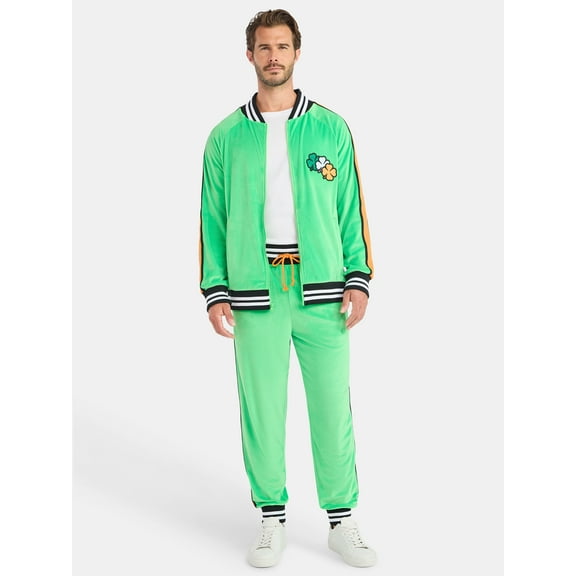 St. Patrick's Day Parade Men and Big Men's Tracksuit Set from Jolly Knits, 2-Piece, Sizes S-3XL