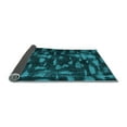 thumbnail image 2 of Ahgly Company Indoor Square Persian Light Blue Bohemian Area Rugs, 7' Square, 2 of 4