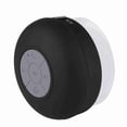 thumbnail image 3 of Mini altavoz portátil para exteriores, inalámbrico, Bluetooth, resistente al agua, con ventosa (negro), 3 of 14
