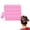 Pink, variant on Foam Sponge Hair Roller, 36 Piece Set, Lightweight, Pink
