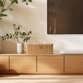 thumbnail image 5 of Natural L Rattan Style Cable Management Box, 5 of 7
